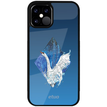 Etui na telefon - casey Glossy Case - Water stories - Swan