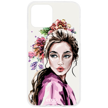 Phone case - casey Design Case - Fashion Girls - Female style - white
