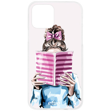 Phone case - casey Design Case - Fashion Girls - Book lover - white