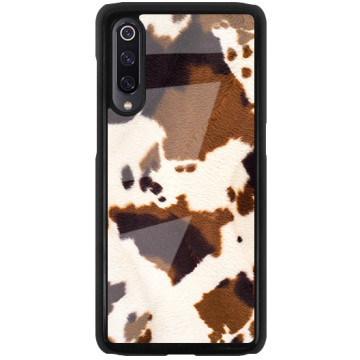 Phone case - casey Glossy Hard Case - Animal Pattern - Brown Cow