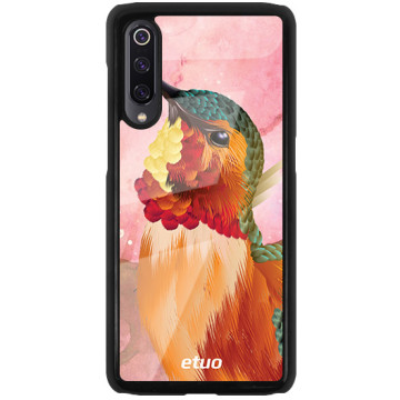 Phone case - casey Glossy Hard Case - Autumn - Pattern with hummingbird