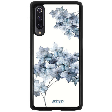 Phone case - casey Glossy Hard Case - Botanic - Blue flowers