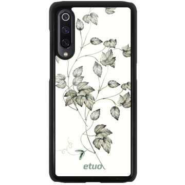 Phone case - casey Glossy Hard Case - Botanic - Delicate leaves