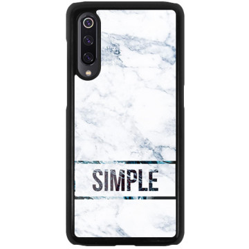 Phone case - casey Glossy Hard Case - Chic Design - Simple Marble