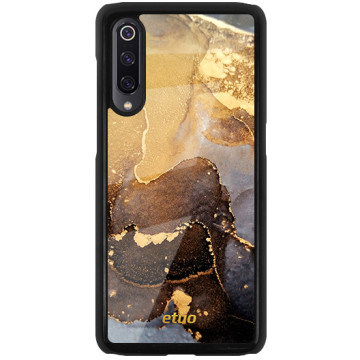Phone case - casey Glossy Hard Case - Gold Abstract - Golden abstraction
