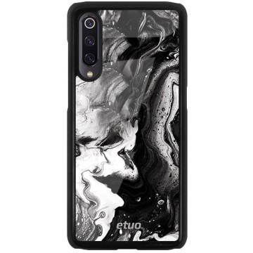 Phone case - casey Glossy Hard Case - Insta Marble - White-black marble