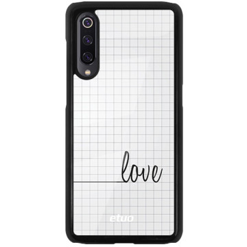 Phone case - casey Glossy Hard Case - Minimalist - Checkered Case