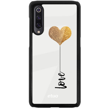 Phone case - casey Glossy Hard Case - Minimalist - Golden Heart
