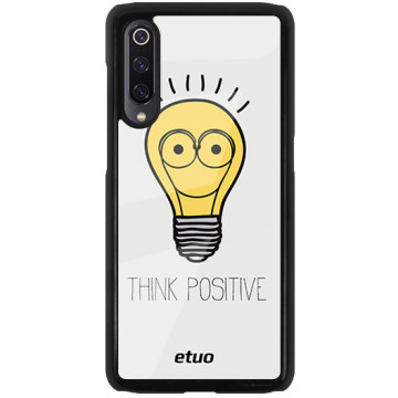 Phone case - casey Glossy Hard Case - Minimalist - Think Positive
