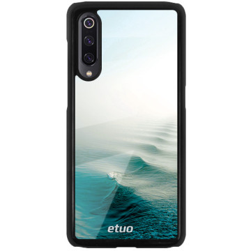 Phone case - casey Glossy Hard Case - Natural - Blue sea