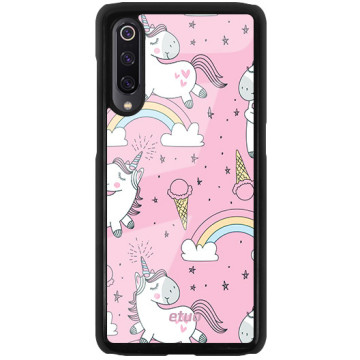 Phone case - casey Glossy Hard Case - Unicorn - Pink Unicorn