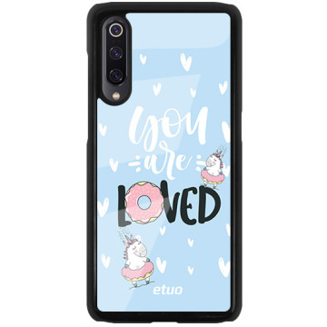 Phone case - casey Glossy Hard Case - Unicorn - Loved