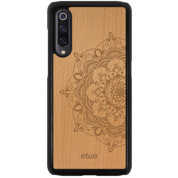 Wood Hard Case - beech - Mandala