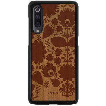 Wood Hard Case - cherry - Folk flowers