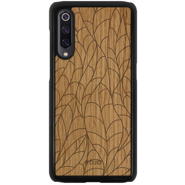 Wood Hard Case - oak - Leaves