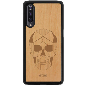 Wood Hard Case - alder - Skull
