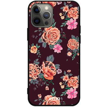 Phone case - casey Soft Flex Design - Autumn - Autumn roses - black