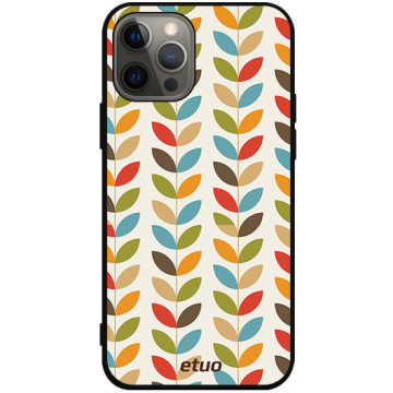 Phone case - casey Soft Flex Design - Autumn - Autumn plants - black