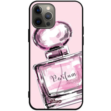 Phone case - casey Soft Flex Design - Fashion - Perfume flacon - black
