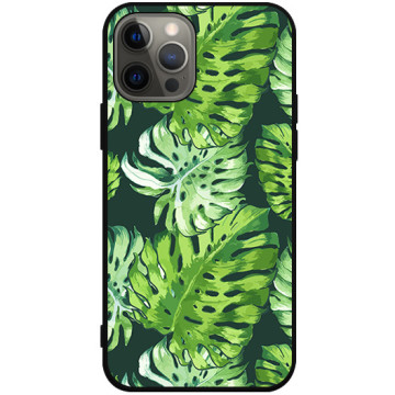 Phone case - casey Soft Flex Design - Fruits and Tropical - Leaf Creatures - black