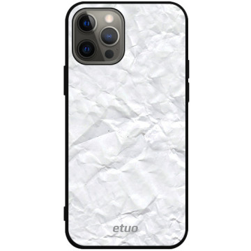 Phone case - casey Soft Flex Design - Minimalist - Creased case - black