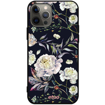 Phone case - casey Soft Flex Design - PasteLove - Floral Case - black