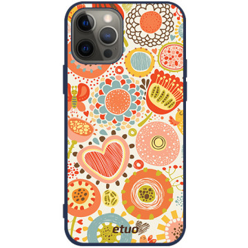 Phone case - casey Soft Flex Design - Autumn - Autumn theme - navy blue