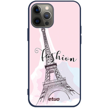 Phone case - casey Soft Flex Design - Fashion - French chic - navy blue