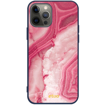 Phone case - casey Soft Flex Design - Insta Marble - Stylish marble - navy blue