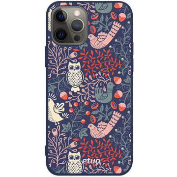 Phone case - casey Soft Flex Design - Vintage - Retro Art - navy blue