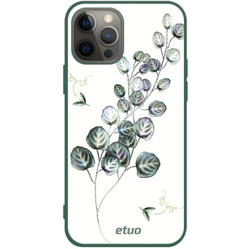 Phone case - casey Soft Flex Design - Botanic - Green creeper field - green