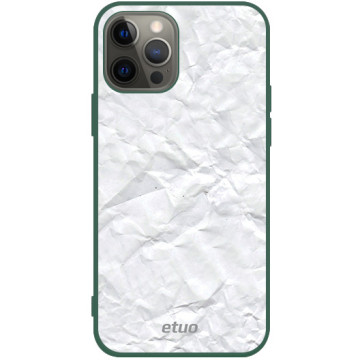Phone case - casey Soft Flex Design - Minimalist - Creased case - green