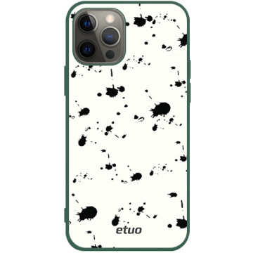 Phone case - casey Soft Flex Design - Minimalist - Speckled case - green