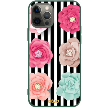 Phone case - casey Soft Flex Design - Spring Case - Symmetrical spring - green