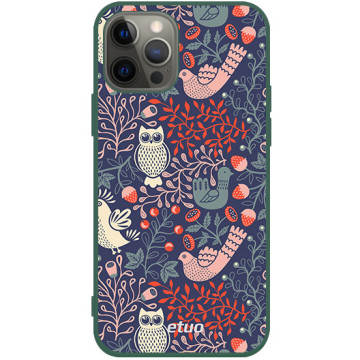 Phone case - casey Soft Flex Design - Vintage - Retro Art - green