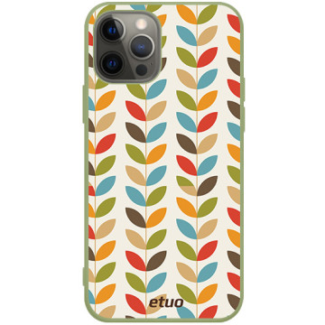 Phone case - casey Soft Flex Design - Autumn - Autumn plants - khaki