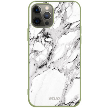 Phone case - casey Soft Flex Design - Insta Marble - Classic marble - khaki
