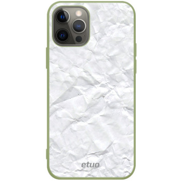 Phone case - casey Soft Flex Design - Minimalist - Creased case - khaki