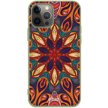 Phone case - casey Soft Flex Design - Moroccan - Moroccan rosette - khaki