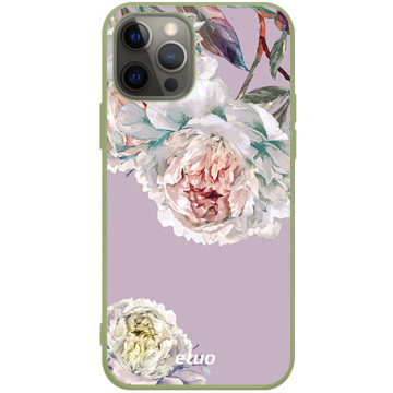 Phone case - casey Soft Flex Design - PasteLove - Romantic flowers - khaki