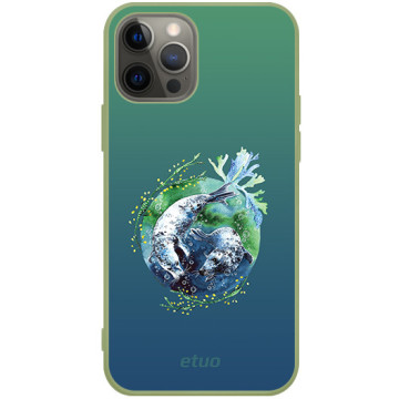 Etui na telefon - casey Soft Flex Design - Water stories - Seal - khaki