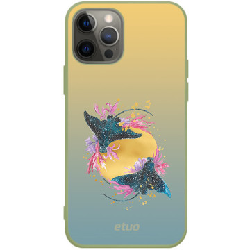 Etui na telefon - casey Soft Flex Design - Water stories - Coat - khaki