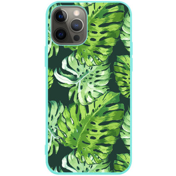Phone case - casey Soft Flex Design - Fruits and Tropical - Leaf Creatures - mint