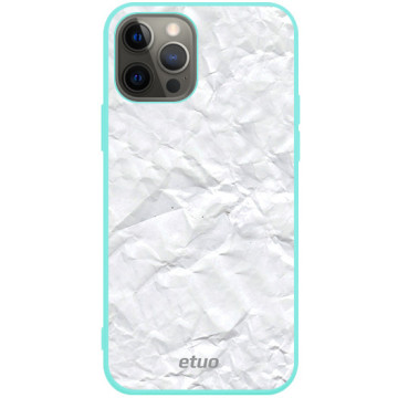 Phone case - casey Soft Flex Design - Minimalist - Creased case - mint