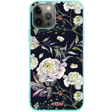 Phone case - casey Soft Flex Design - PasteLove - Floral Case - mint