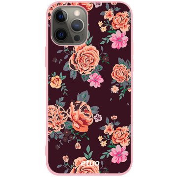 Phone case - casey Soft Flex Design - Autumn - Autumn roses - pink