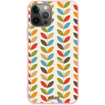 Phone case - casey Soft Flex Design - Autumn - Autumn plants - pink