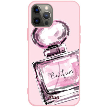 Phone case - casey Soft Flex Design - Fashion - Perfume flacon - pink