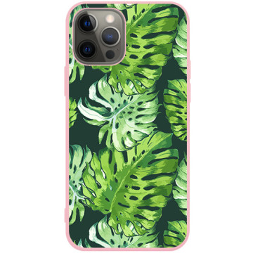 Phone case - casey Soft Flex Design - Fruits and Tropical - Leaf Creatures - pink