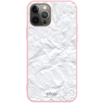 Phone case - casey Soft Flex Design - Minimalist - Creased case - pink